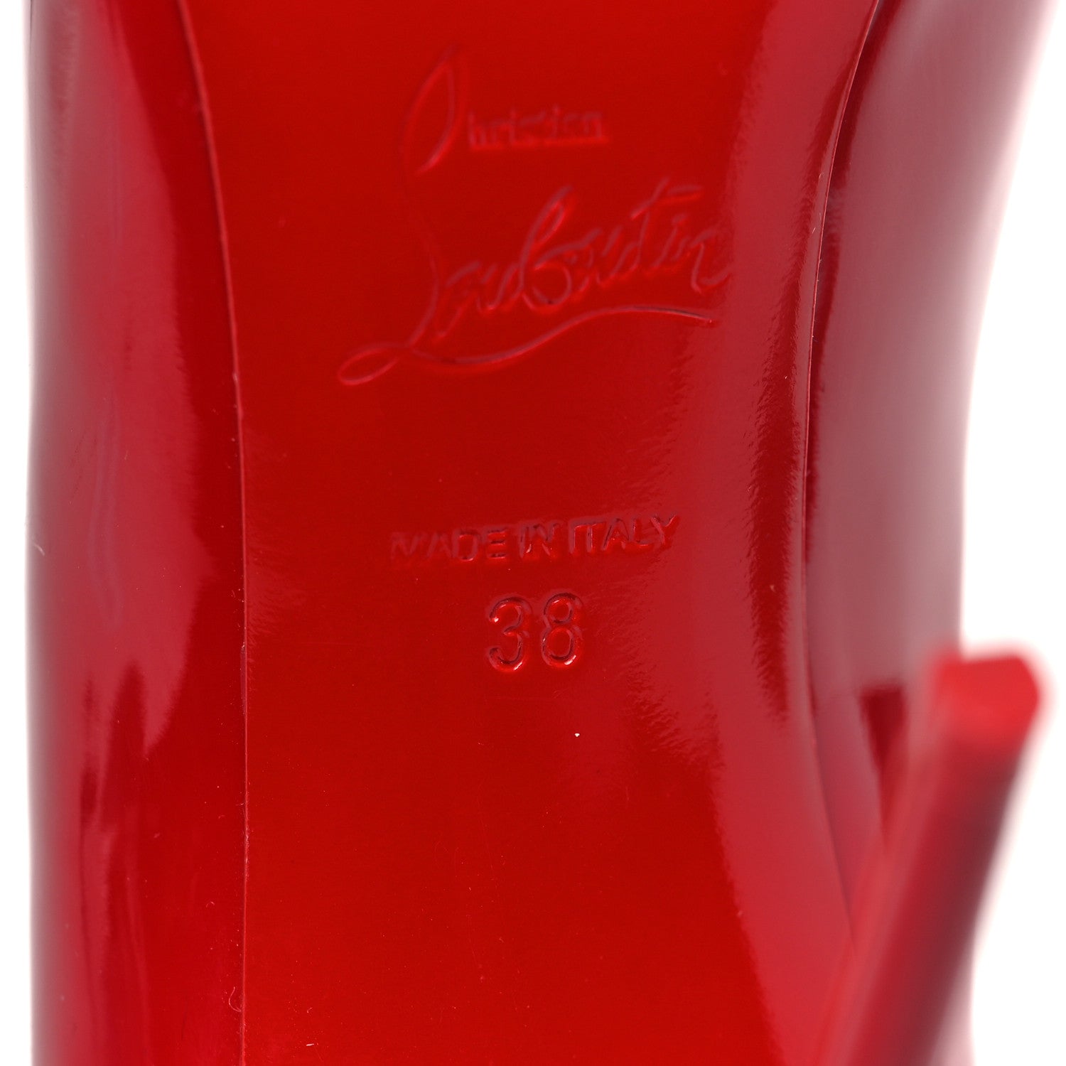 Christian Louboutin Patent So Kate 100 Pumps 38 Loubi 8 of 9