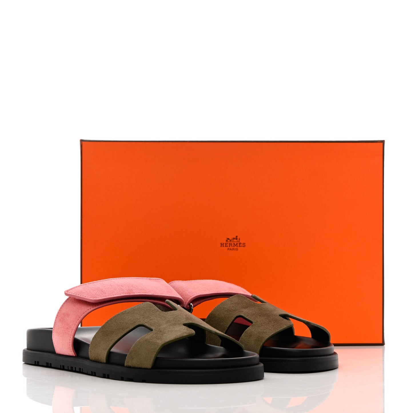 Suede Goatskin Womens Chypre Sandals 37.5 Toundra Rose Du Desert