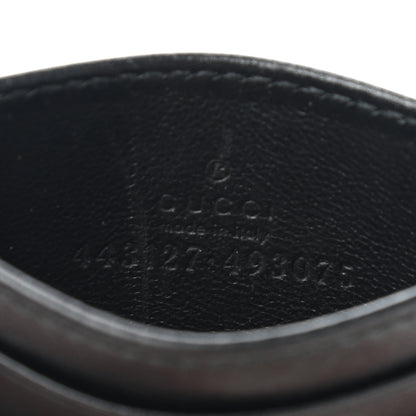 Gucci Calfskin Matelasse GG Marmont Card Holder Black 6 of 7