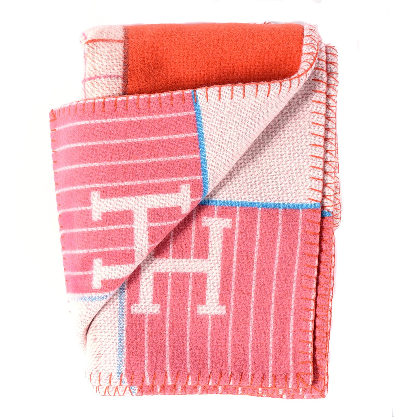 Wool Cashmere Avalon Passe-Passe Blanket Figue