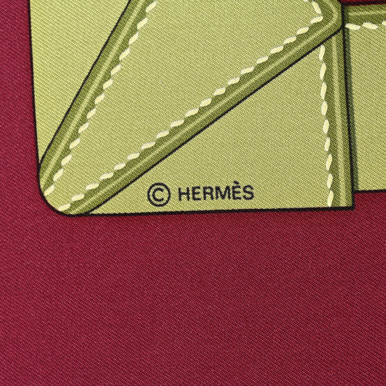 Hermes Silk Tout Cuir Scarf 90 4 of 5