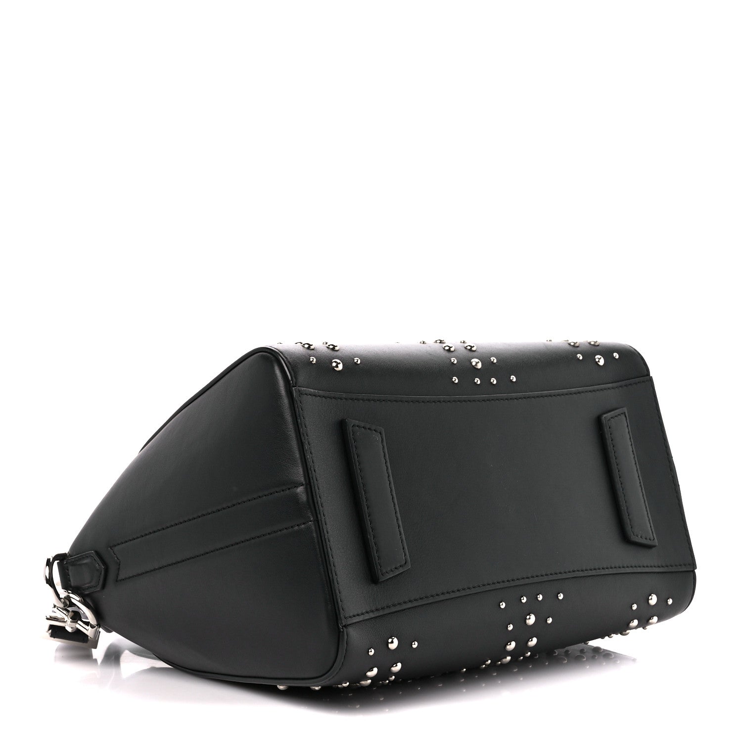 Givenchy Smooth Calfskin Small Studded Antigona Black 4 of 10