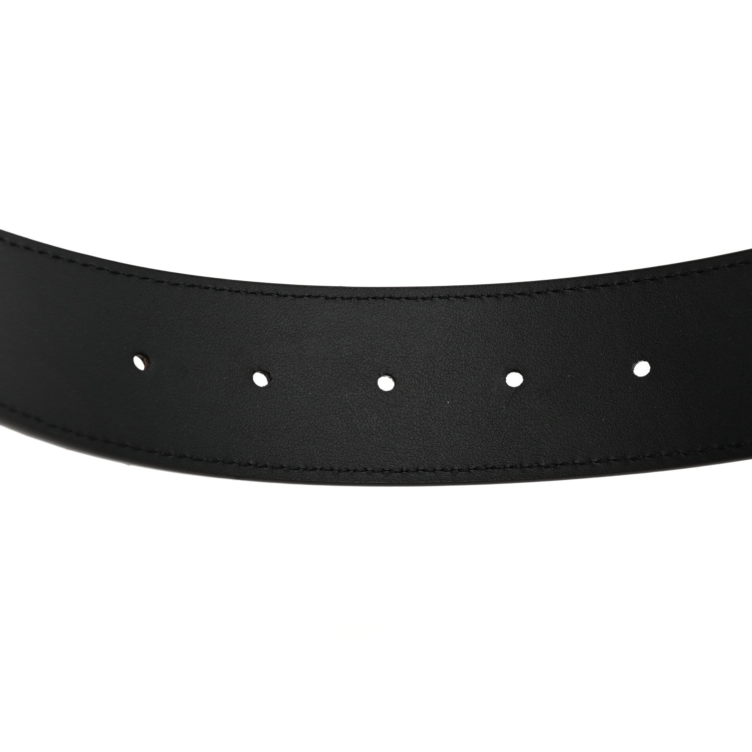 Louis Vuitton Calfskin Monogram 40mm LV Pyramide Belt 95 38 Black 4 of 5