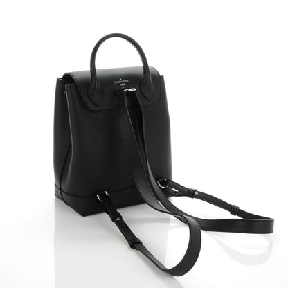 Louis Vuitton Calfskin Lockme Backpack Black 3 of 7