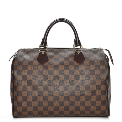 Louis Vuitton Damier Ebene Speedy 30 1 of 16