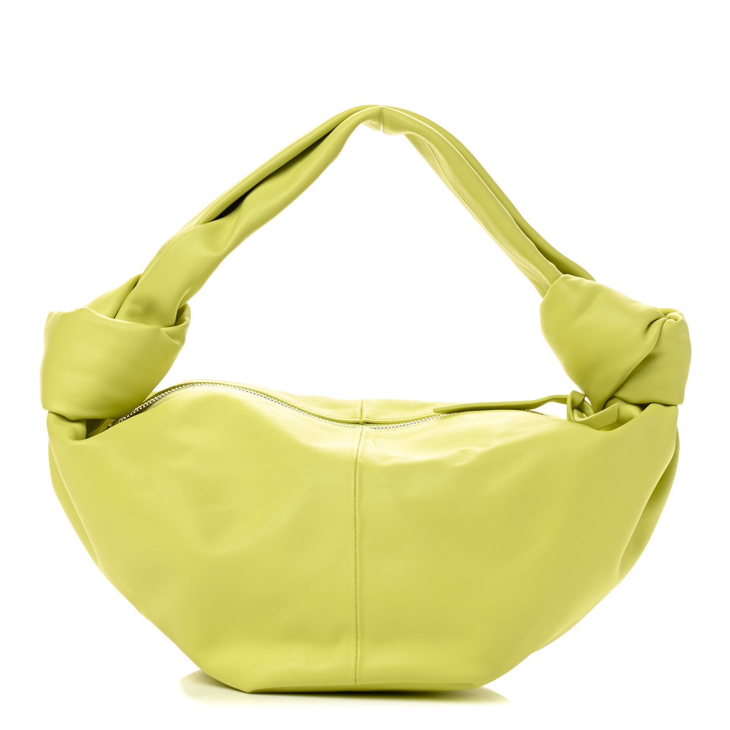 Bottega Veneta Calfskin Mini Double Knot Bag Kiwi 1 of 9