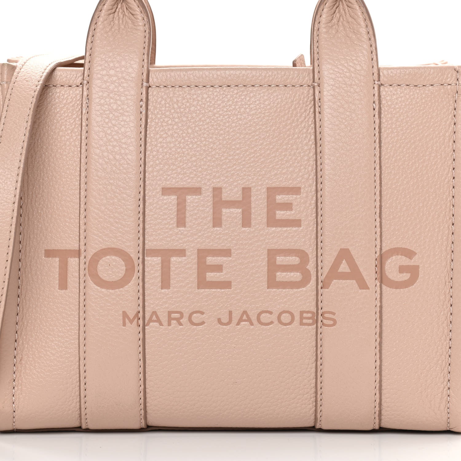 Marc Jacobs Grained Calfskin Small The Tote Bag Rose Dust 8 of 15