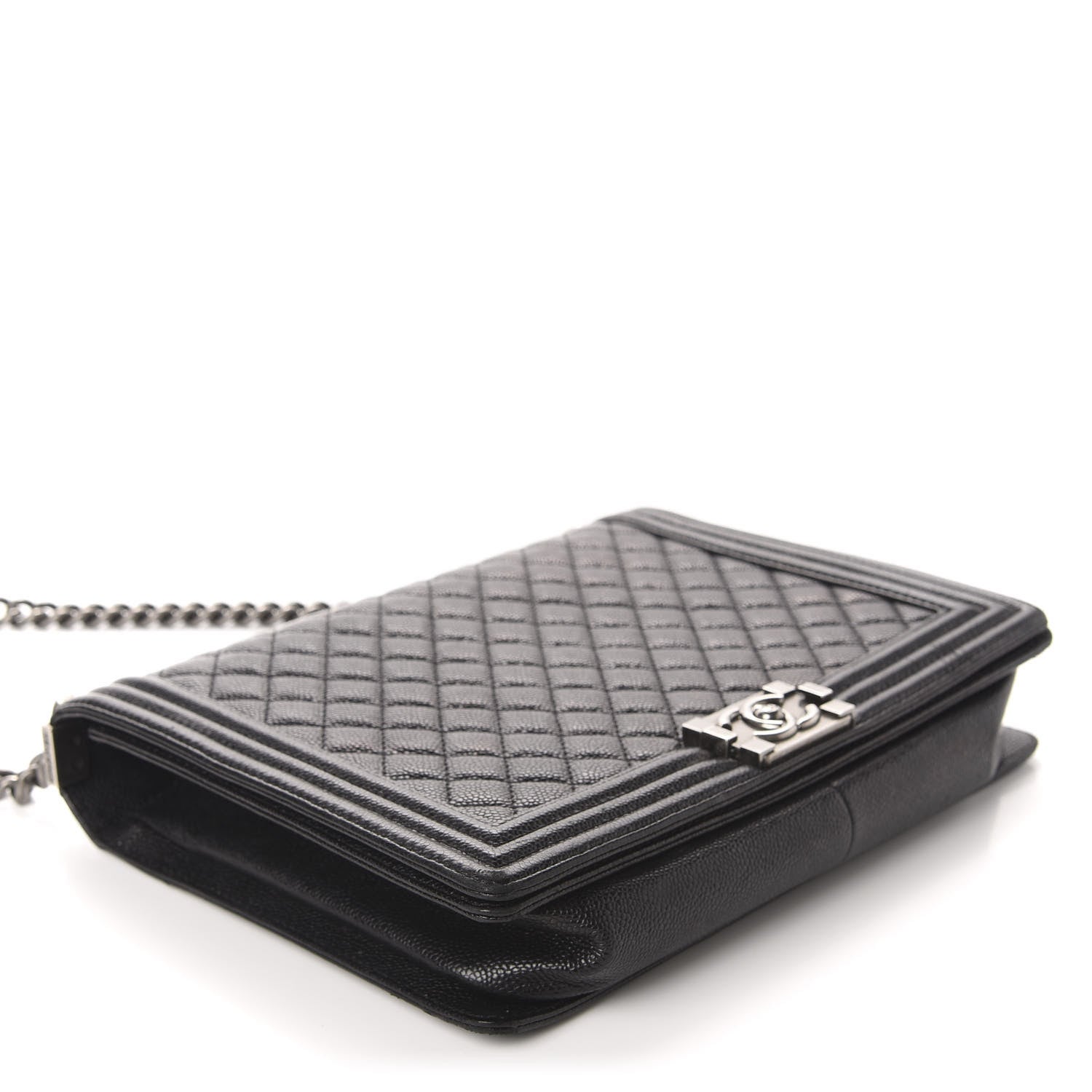 Chanel Caviar Quilted Large Boy Flap Black 4 of 11
