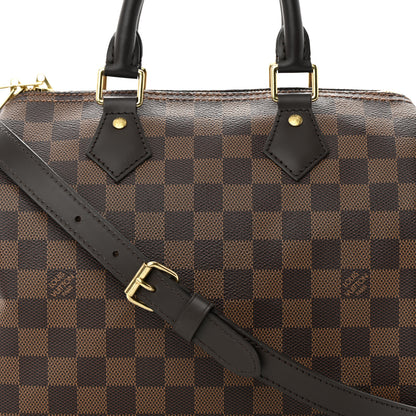 Louis Vuitton Damier Ebene Speedy Bandouliere 25 7 of 12