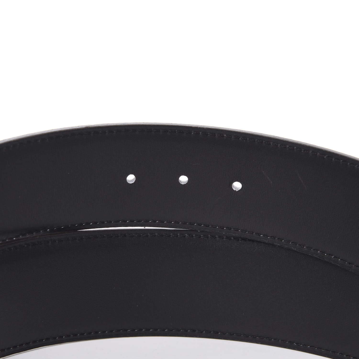 Hermes Chamonix Epsom 42mm Constance Belt 90 Black White 4 of 7