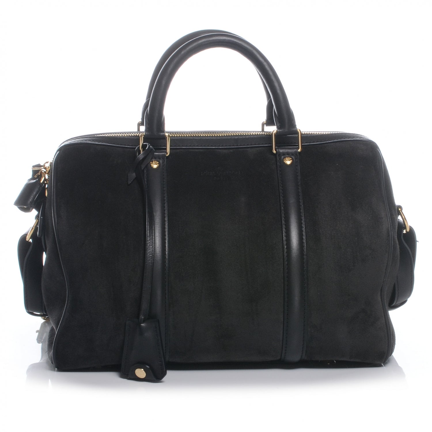 Louis Vuitton Suede Calfskin SC Bag PM Asphalt 1 of 7