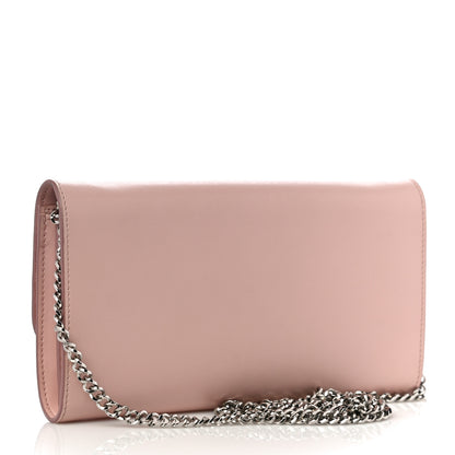 Salvatore Ferragamo Calfskin Vara Bow Chain Flap Crossbody Pink 3 of 10