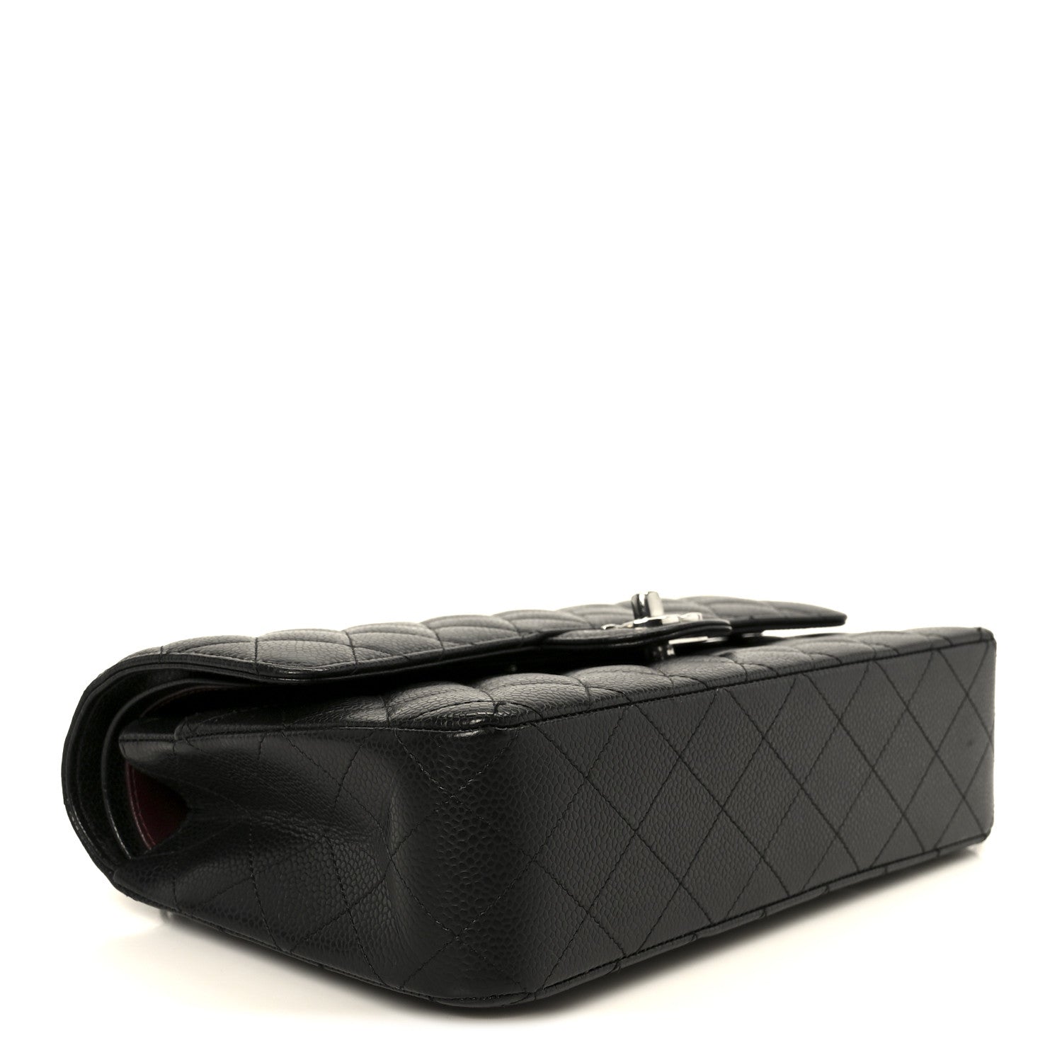 Chanel Caviar Quilted Medium Double Flap Black 4 of 13