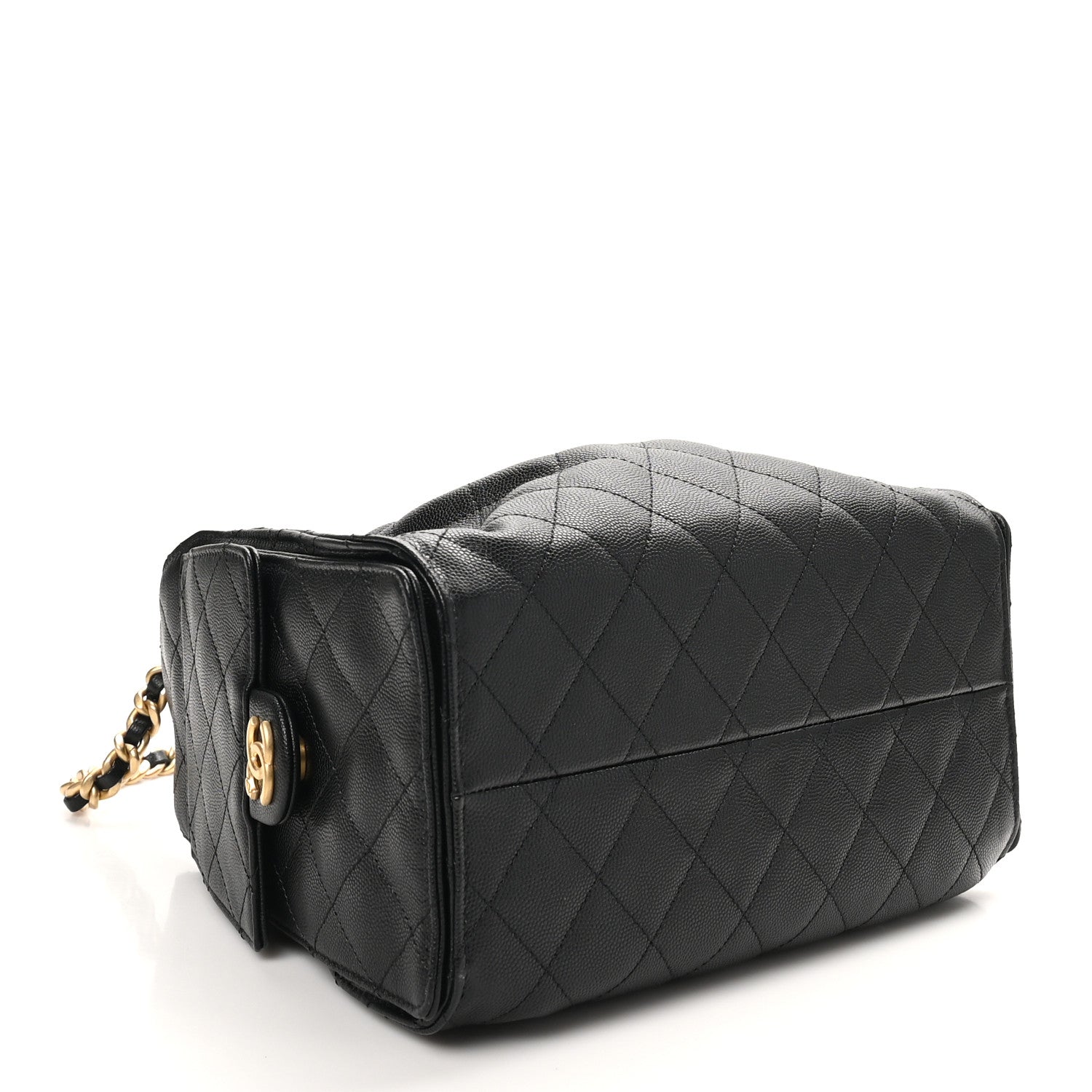 Chanel Caviar Quilted Small Chanel 25 Handbag Black 4 of 9