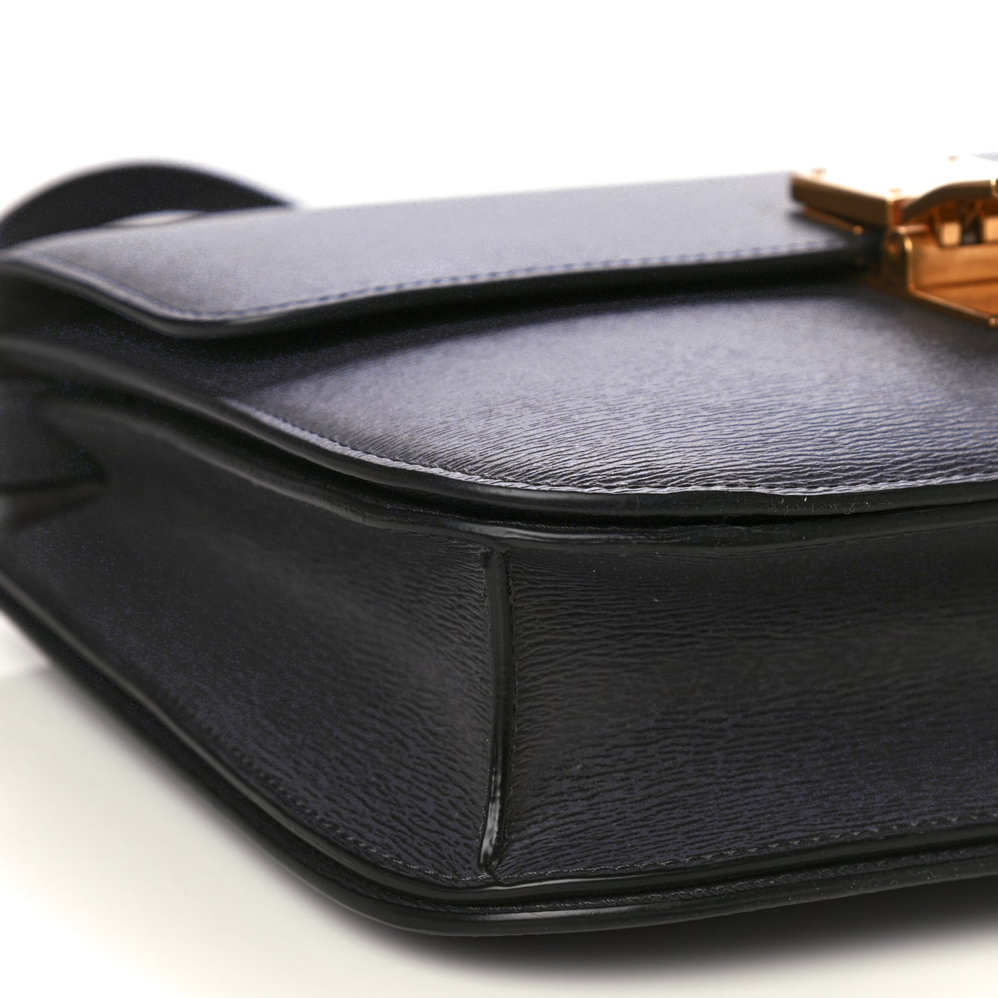 Liege Calfskin Medium Classic Box Flap Bag Liquorice