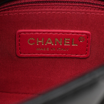 Chanel Lambskin Quilted Small CC Coin Flap Bag Black 6 of 10