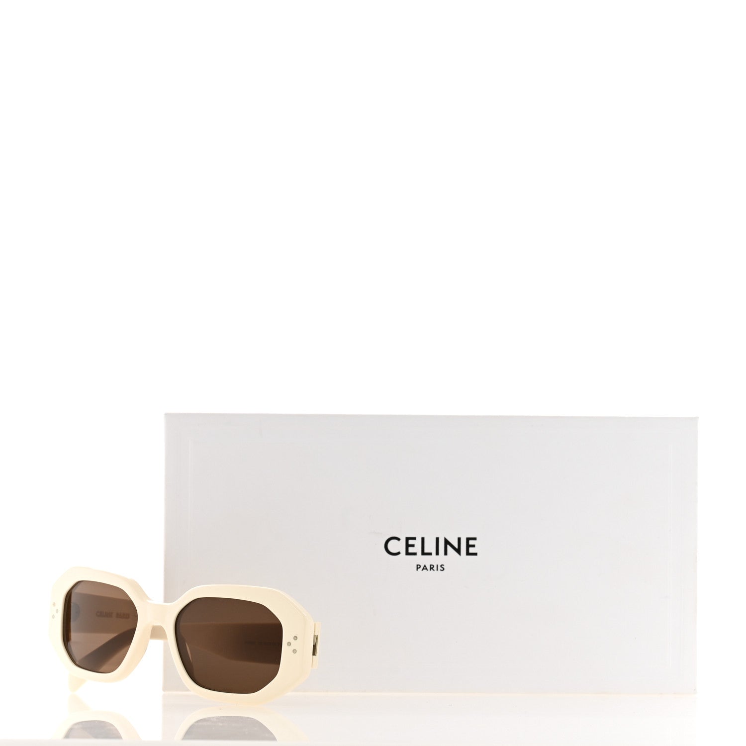 Celine Acetate Sunglasses CL40255I Ivory 7 of 7