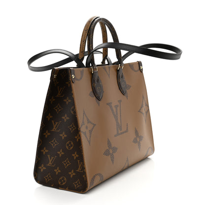Louis Vuitton Reverse Monogram Giant Onthego MM 3 of 9