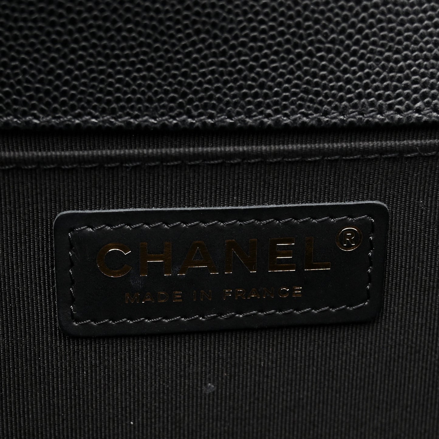 Caviar Quilted Medium Boy Flap Black