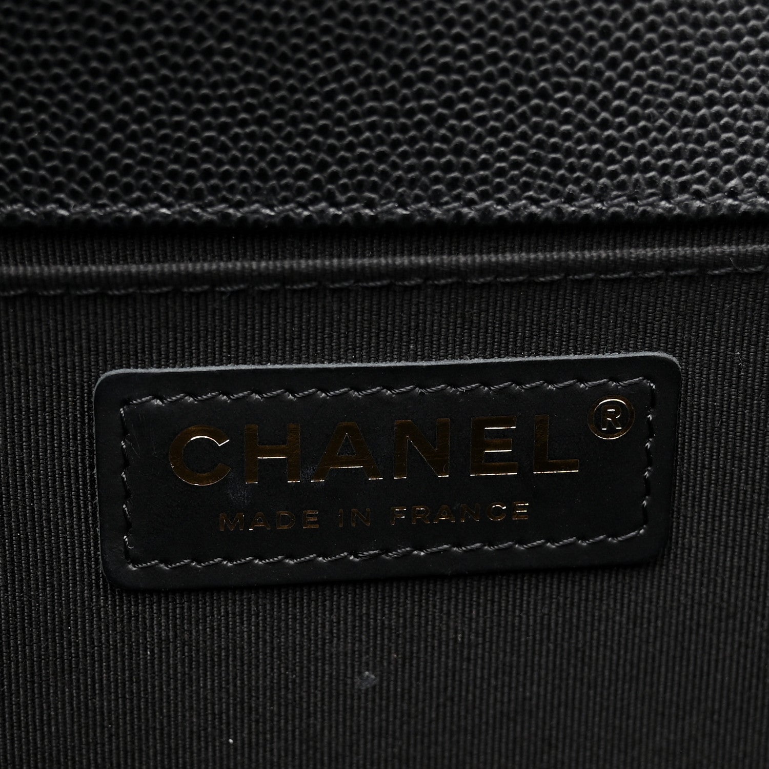 Chanel Caviar Quilted Medium Boy Flap Black 6 of 10