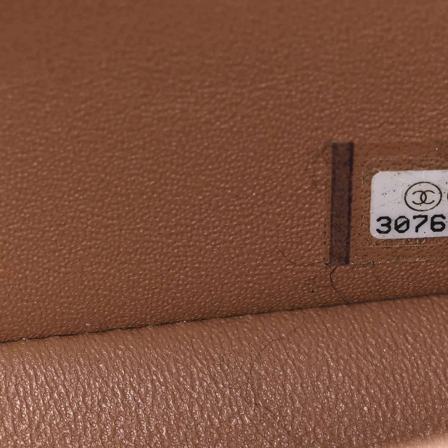 Chanel Lambskin Quilted Mini Rectangular Flap Dark Beige 6 of 10