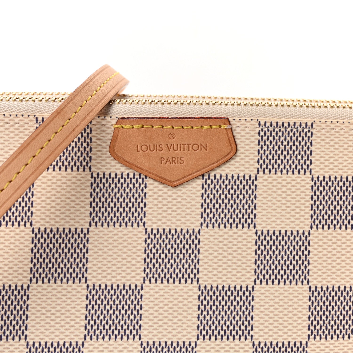 Louis Vuitton Damier Azur Double Zip Pochette 1811731 – FASHIONPHILE