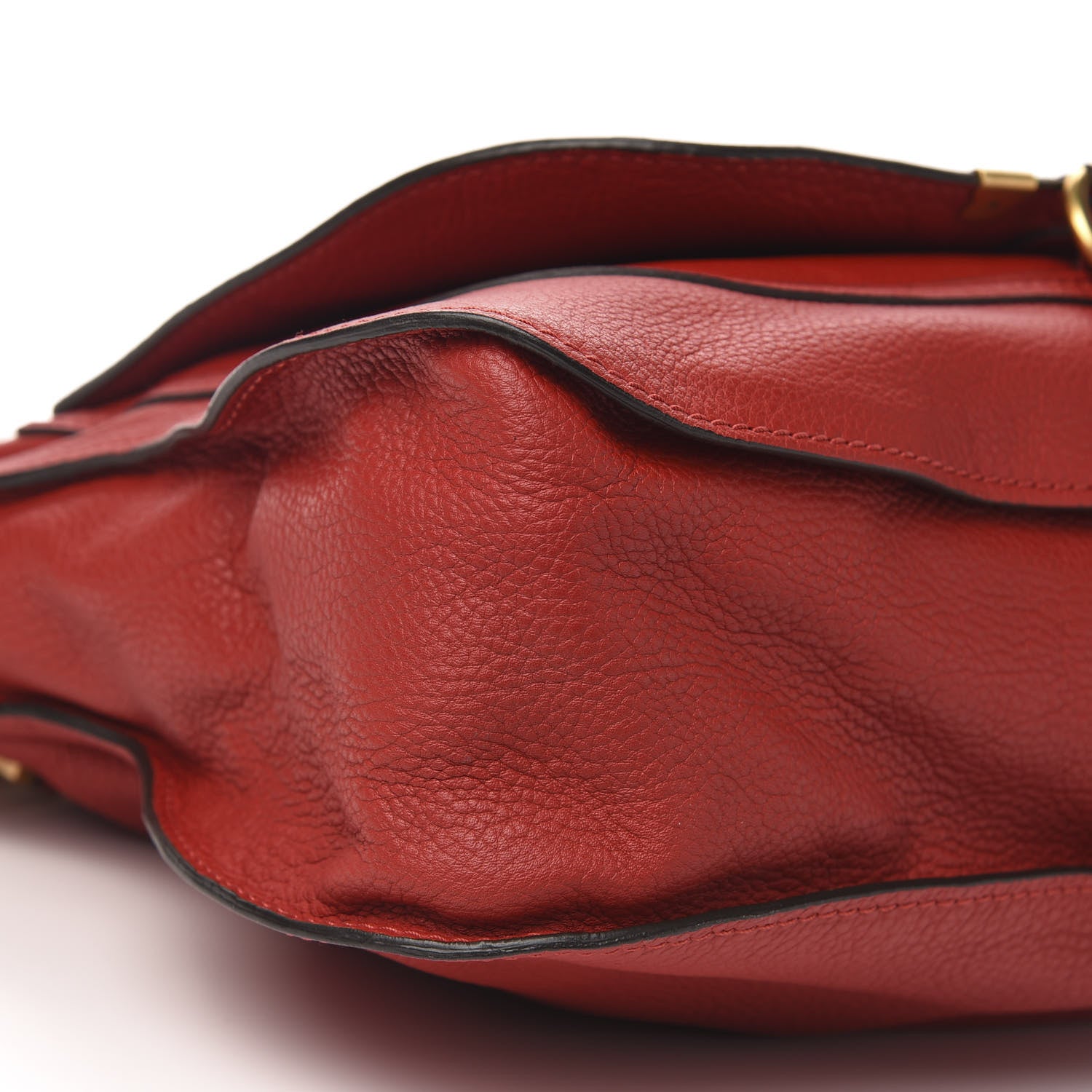 Chloe Calfskin Medium Marcie Satchel Red 8 of 10