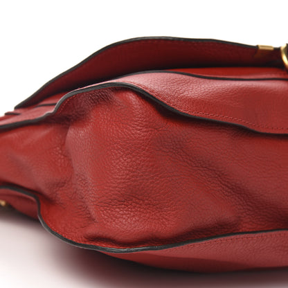 Chloe Calfskin Medium Marcie Satchel Red 8 of 10