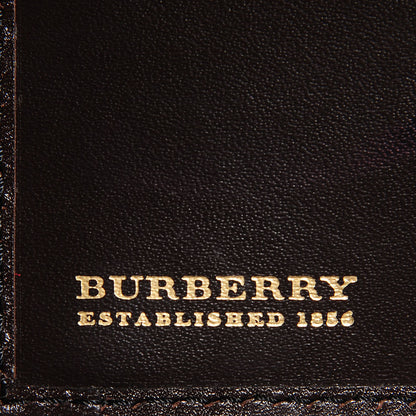 Burberry Haymarket Check Wallet Chocolate 7 of 8