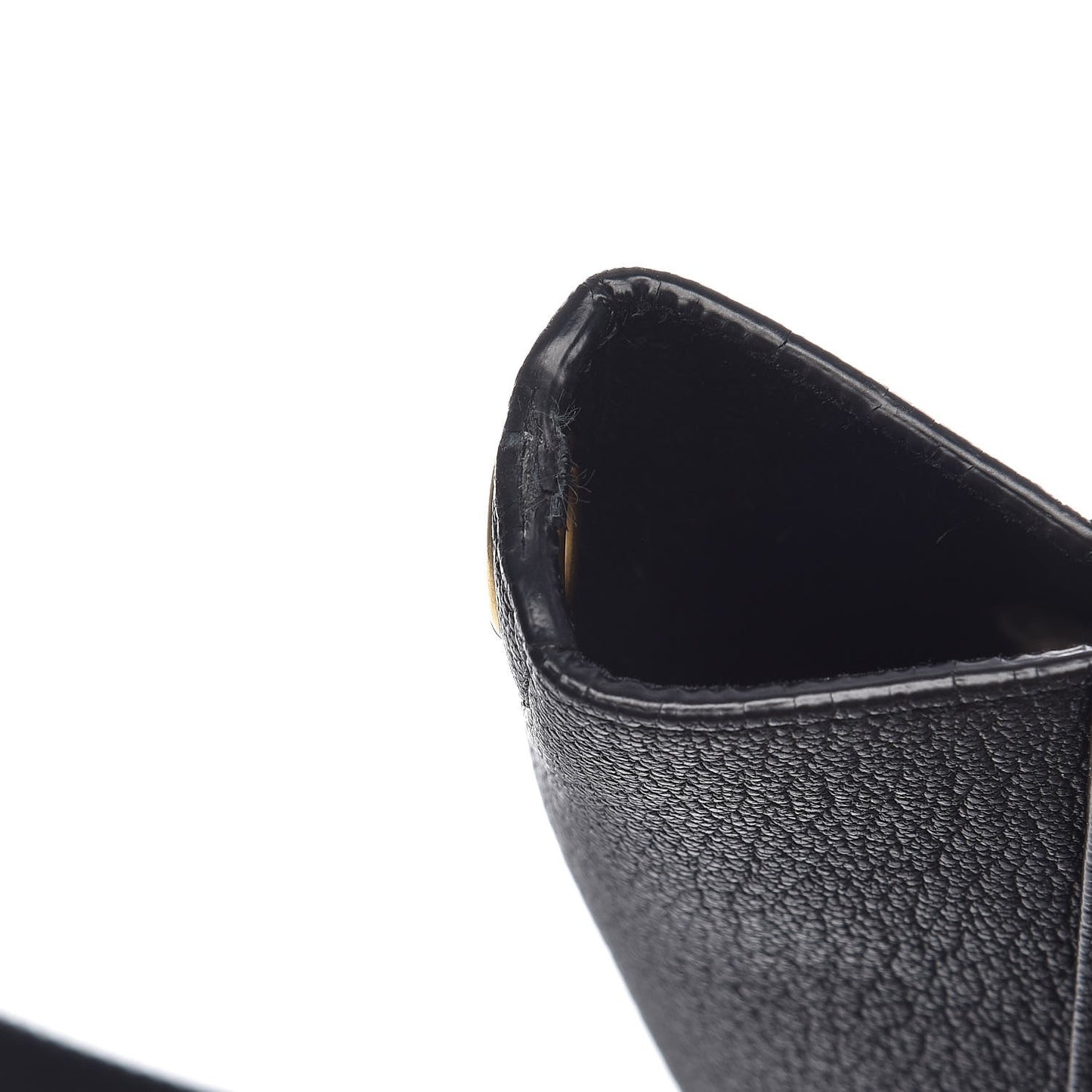 Soft Grained Calfskin Small Sangle Bucket Bag Black