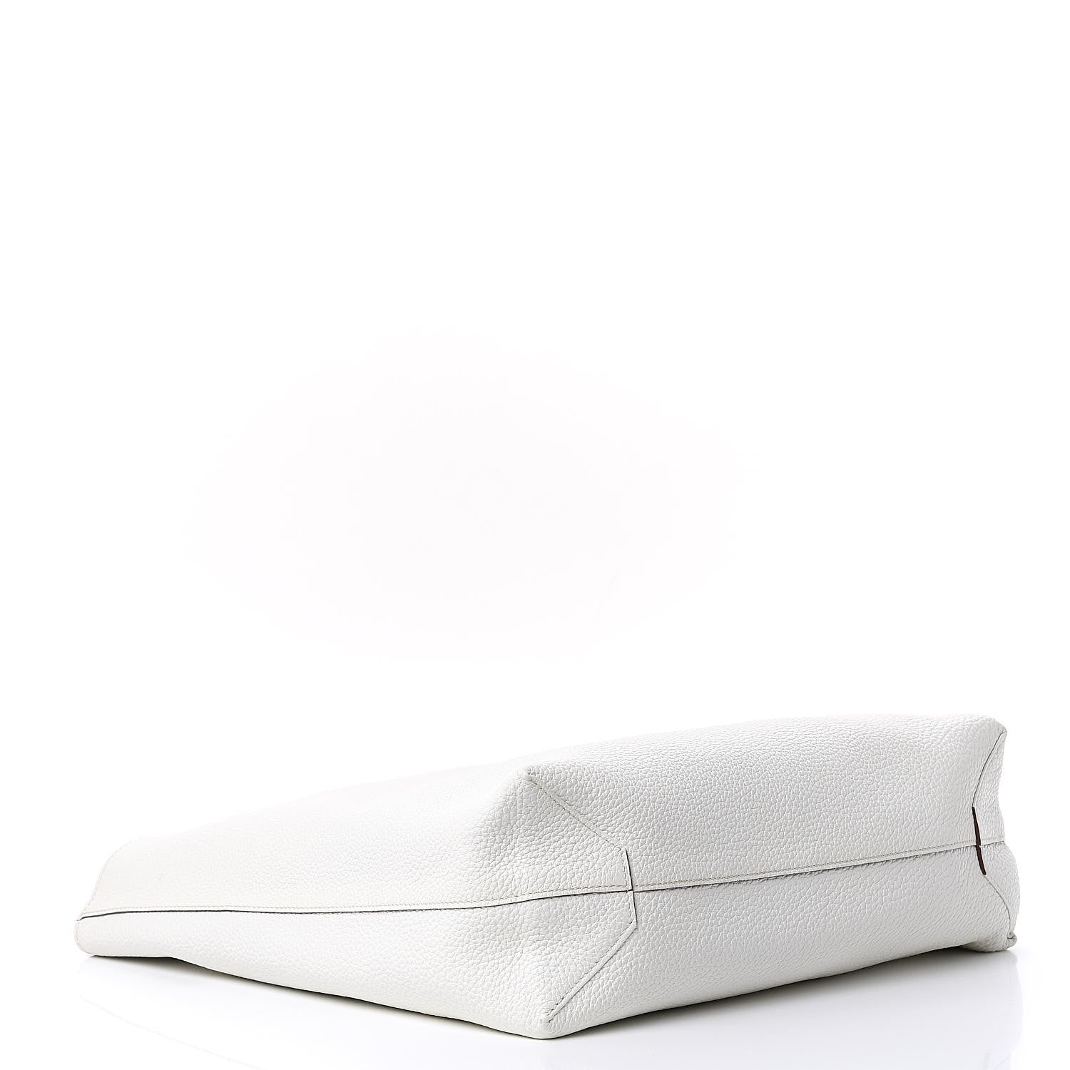 Hermes Taurillon Clemence Double Sens 36 Reversible Tote Canopee White 7 of 13