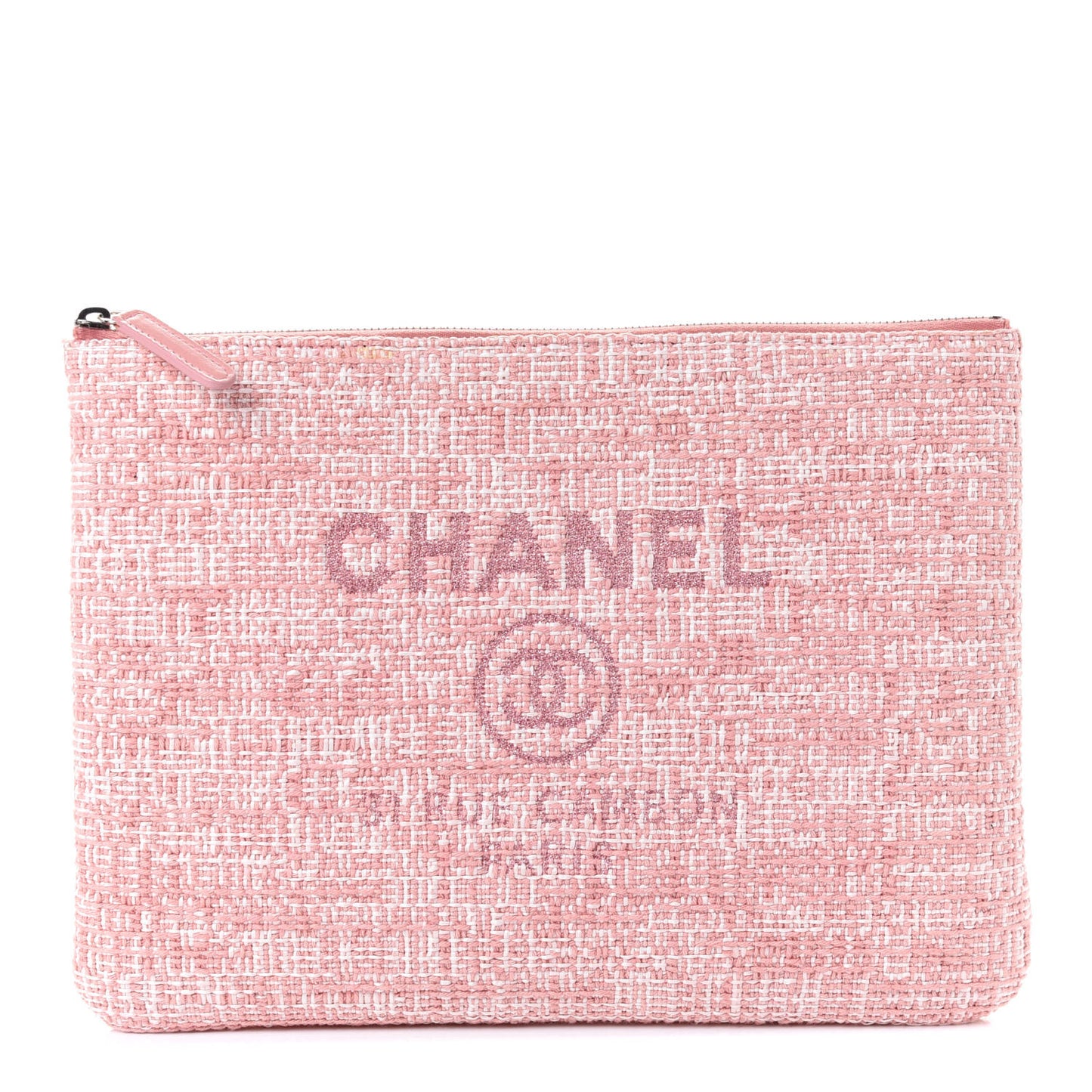 Canvas Medium Deauville Pouch Pink