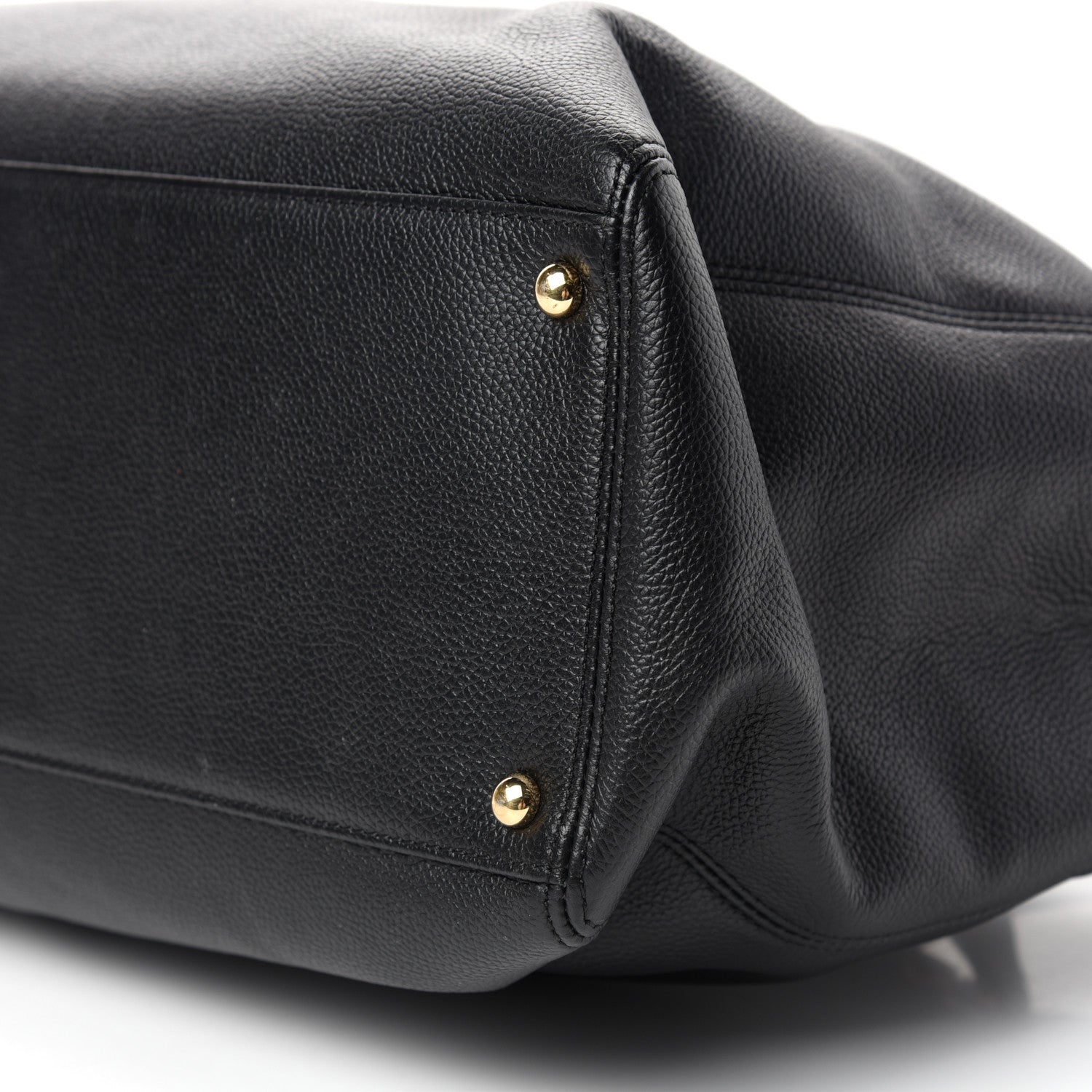 Chanel Calfskin Cerf Executive Shopper Tote Black 9 of 10