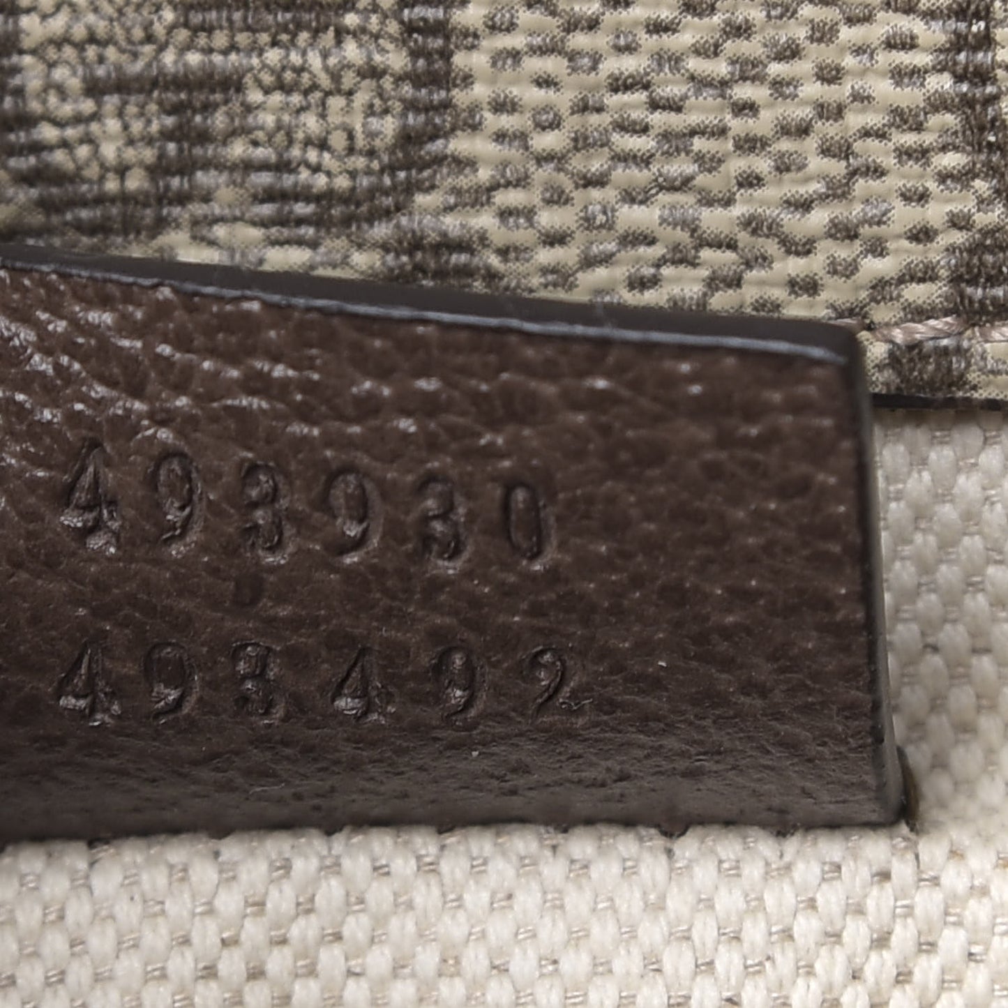 GG Supreme Monogram Neo Vintage Web Belt Bag Brown