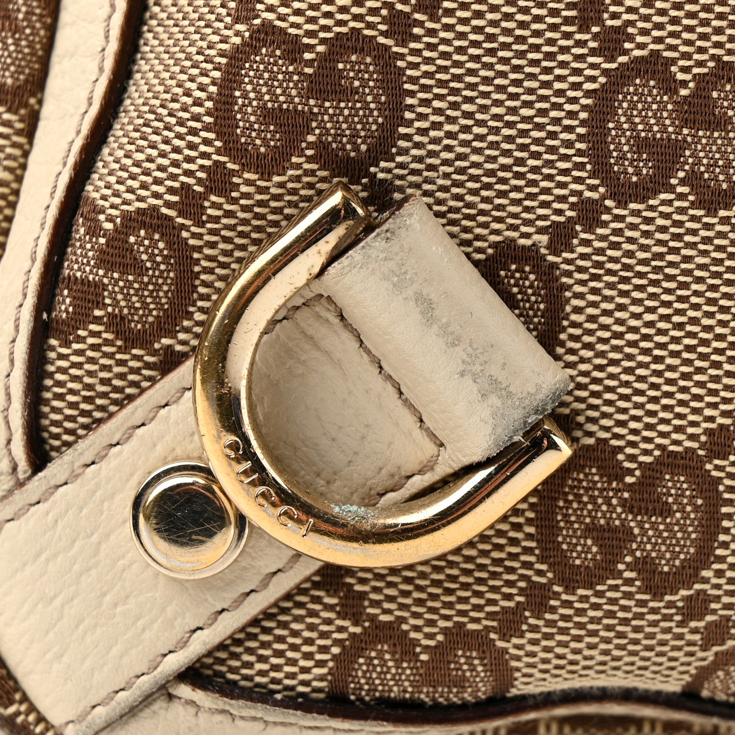 Gucci Monogram Large Abbey Tote Off White 16 of 18