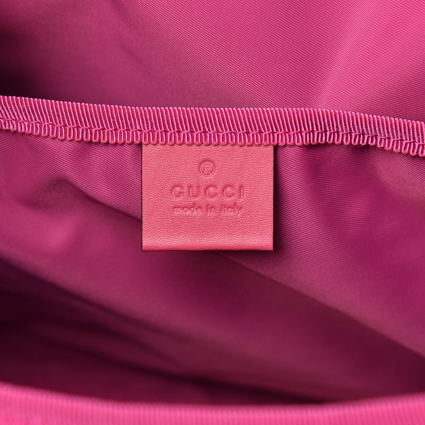 GG Supreme Monogram Rose Bud Diaper Bag Pink