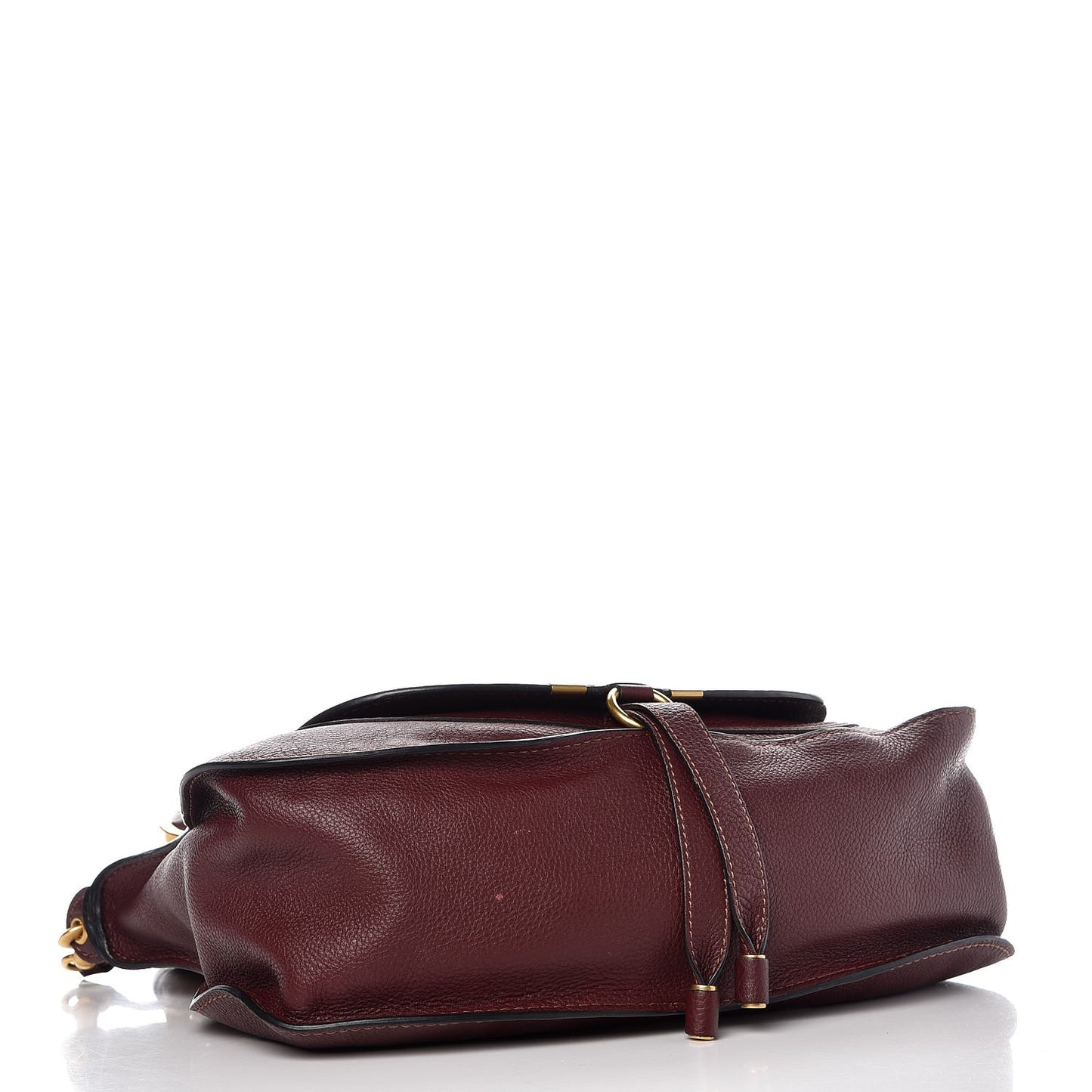 Calfskin Medium Marcie Satchel Wine Purple