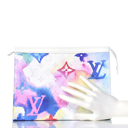 Louis Vuitton Monogram Watercolor Pochette Voyage MM Multicolor 2 of 9