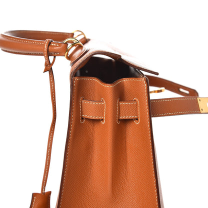 Hermes Epsom Kelly Sellier 32 Gold 27 of 30