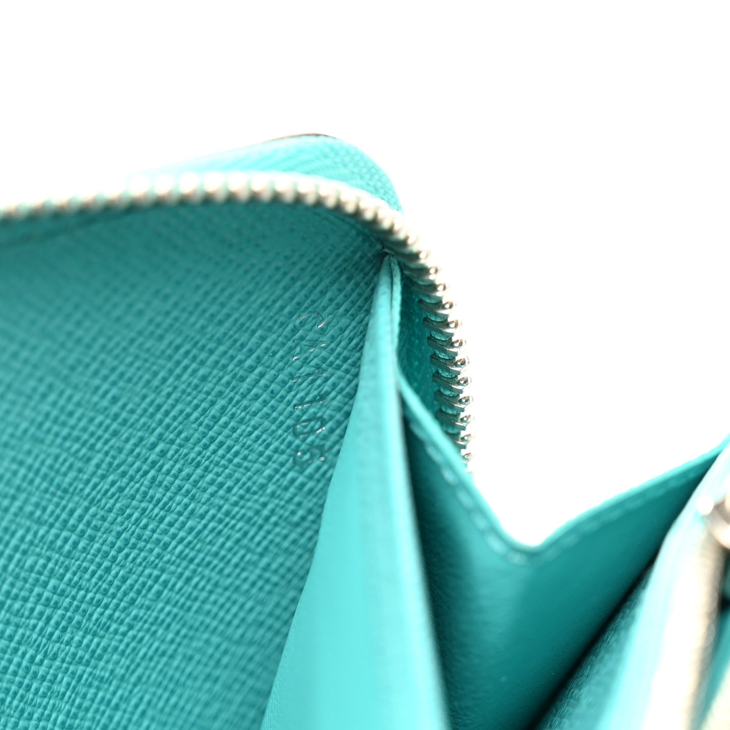Epi Zippy Wallet Turquoise