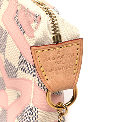 Louis Vuitton Damier Azur Tahitienne Mini Pochette Accessories 6 of 9
