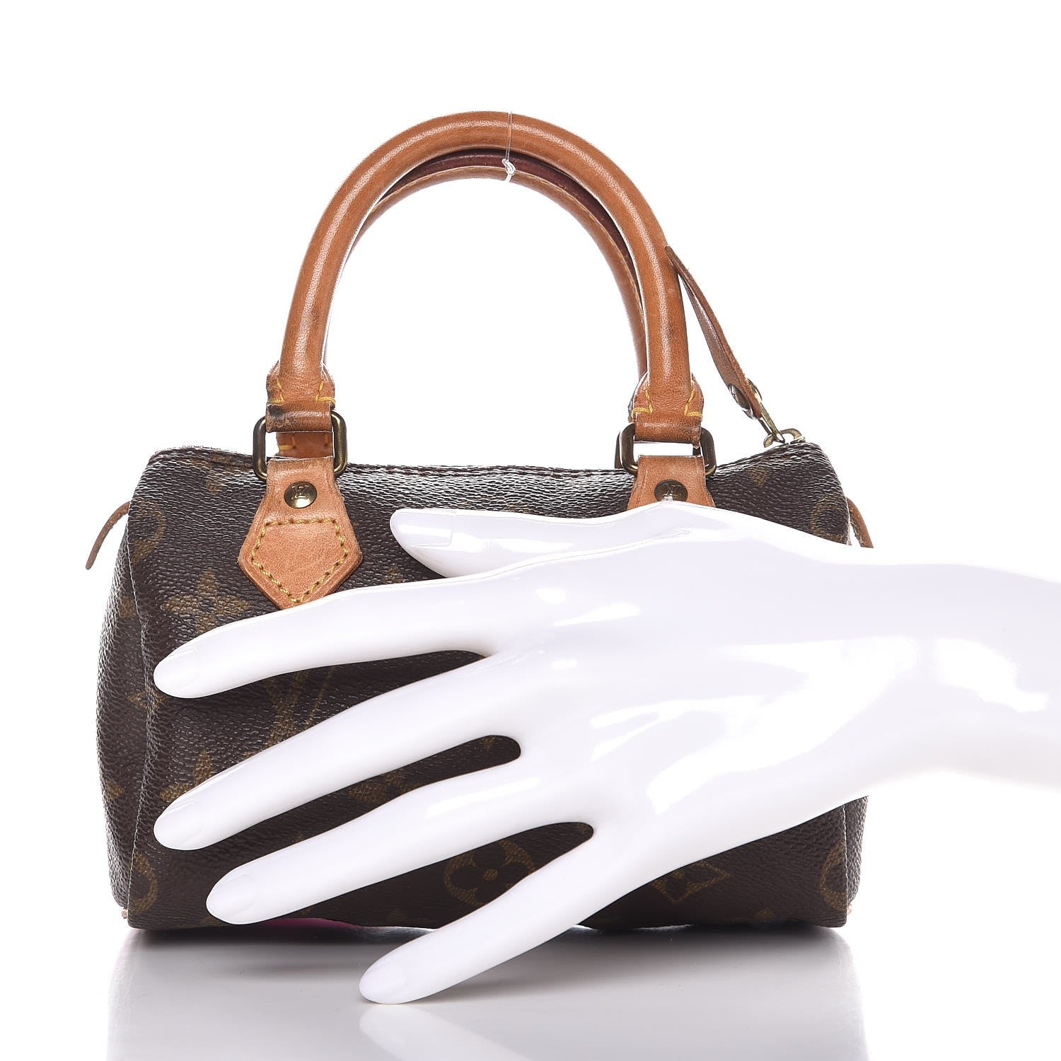 Louis Vuitton Monogram Mini Sac HL Speedy 2 of 14