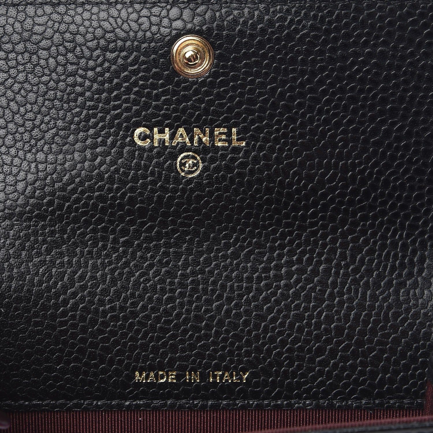 Chanel Caviar Quilted Flap Card Holder Black 13 of 14
