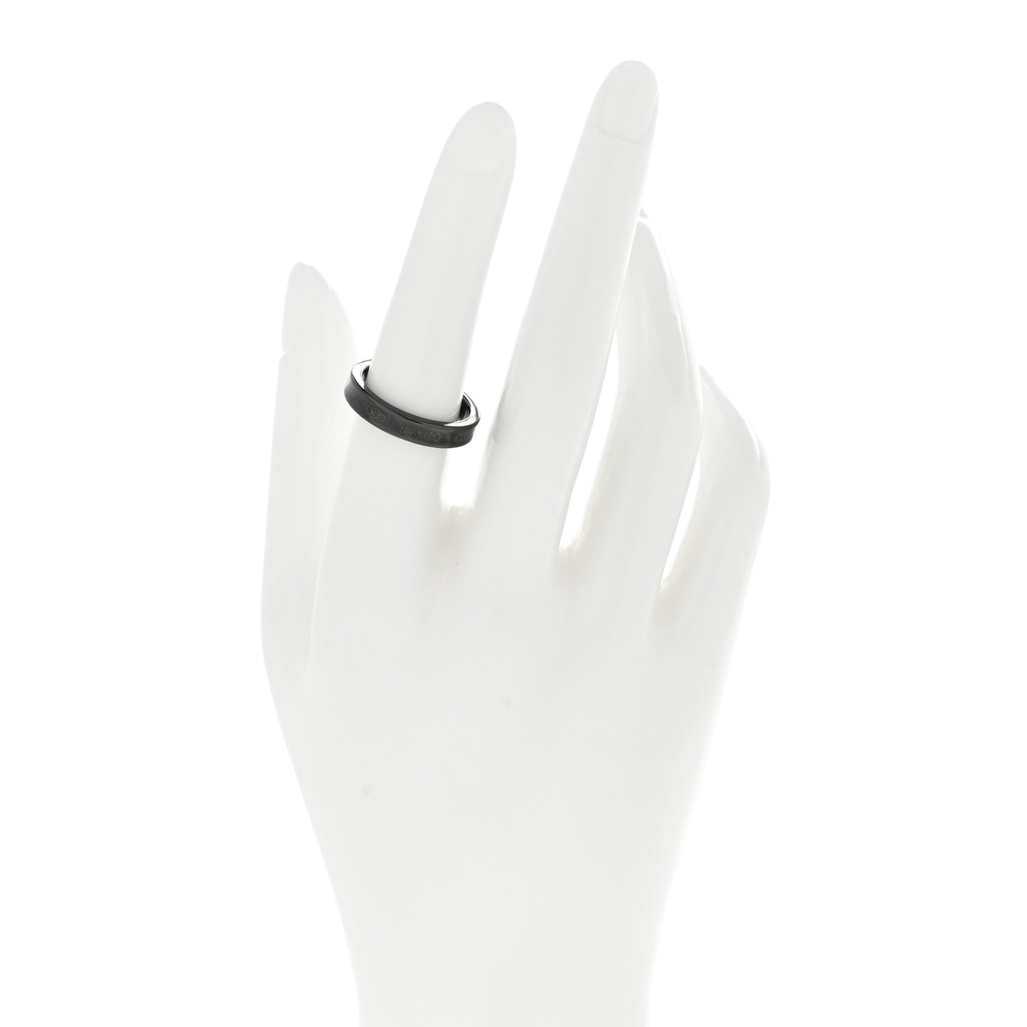 Titanium 1837 Narrow Band Ring 54 7
