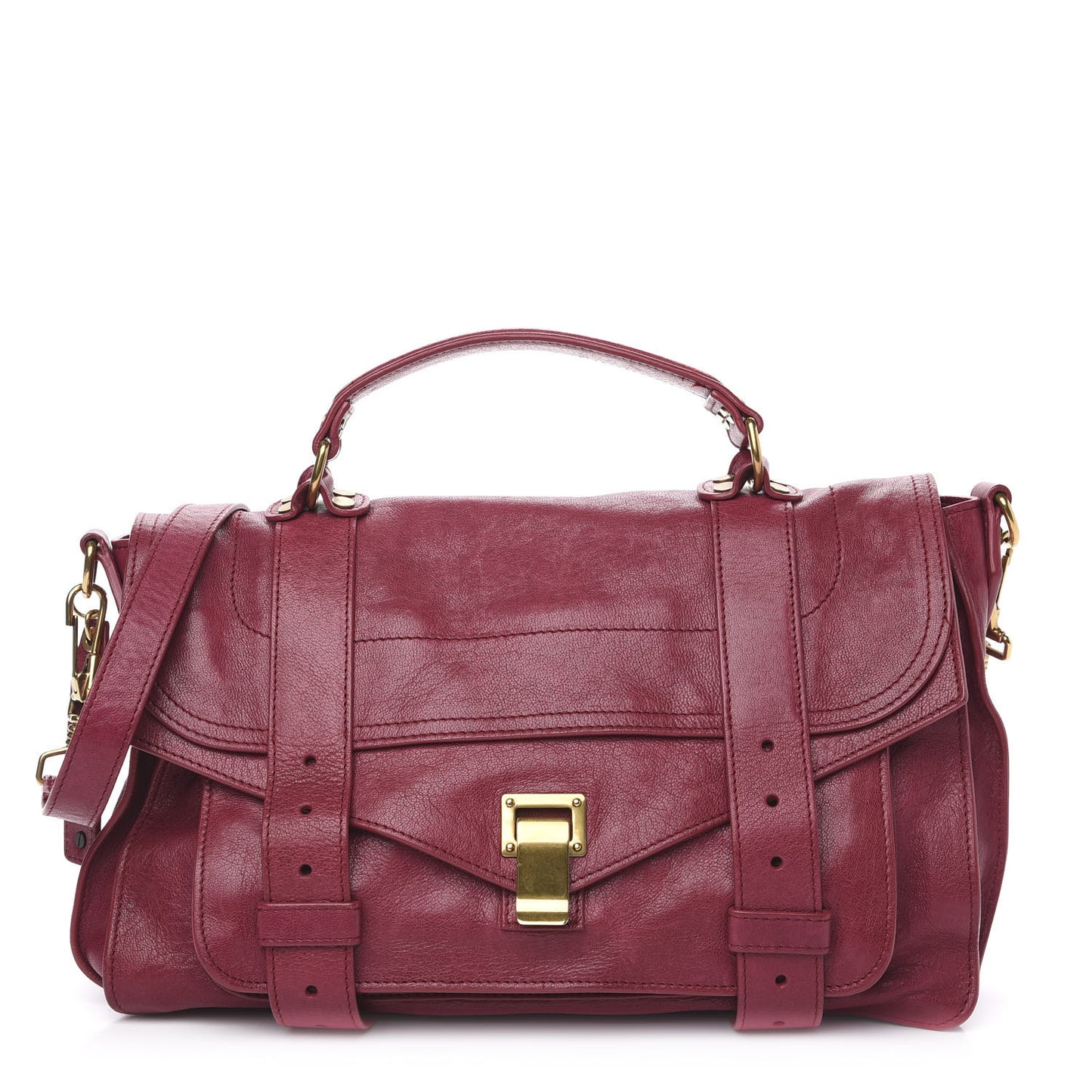 Lambskin Medium PS1 Satchel Chianti