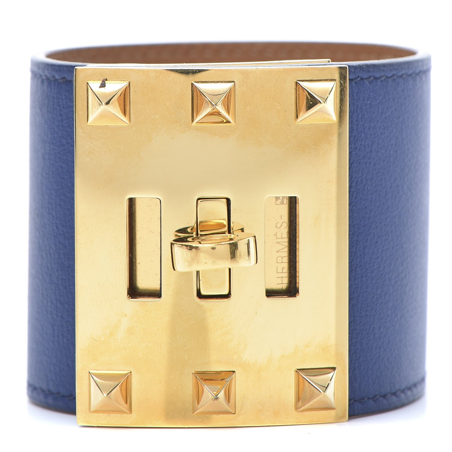 Hermes Swift Kelly Dog Bracelet S Bleu Saphir 1 of 5