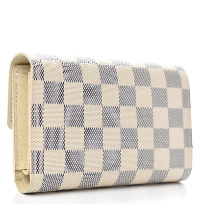 Louis Vuitton Damier Azur Alexandra Wallet 3 of 9
