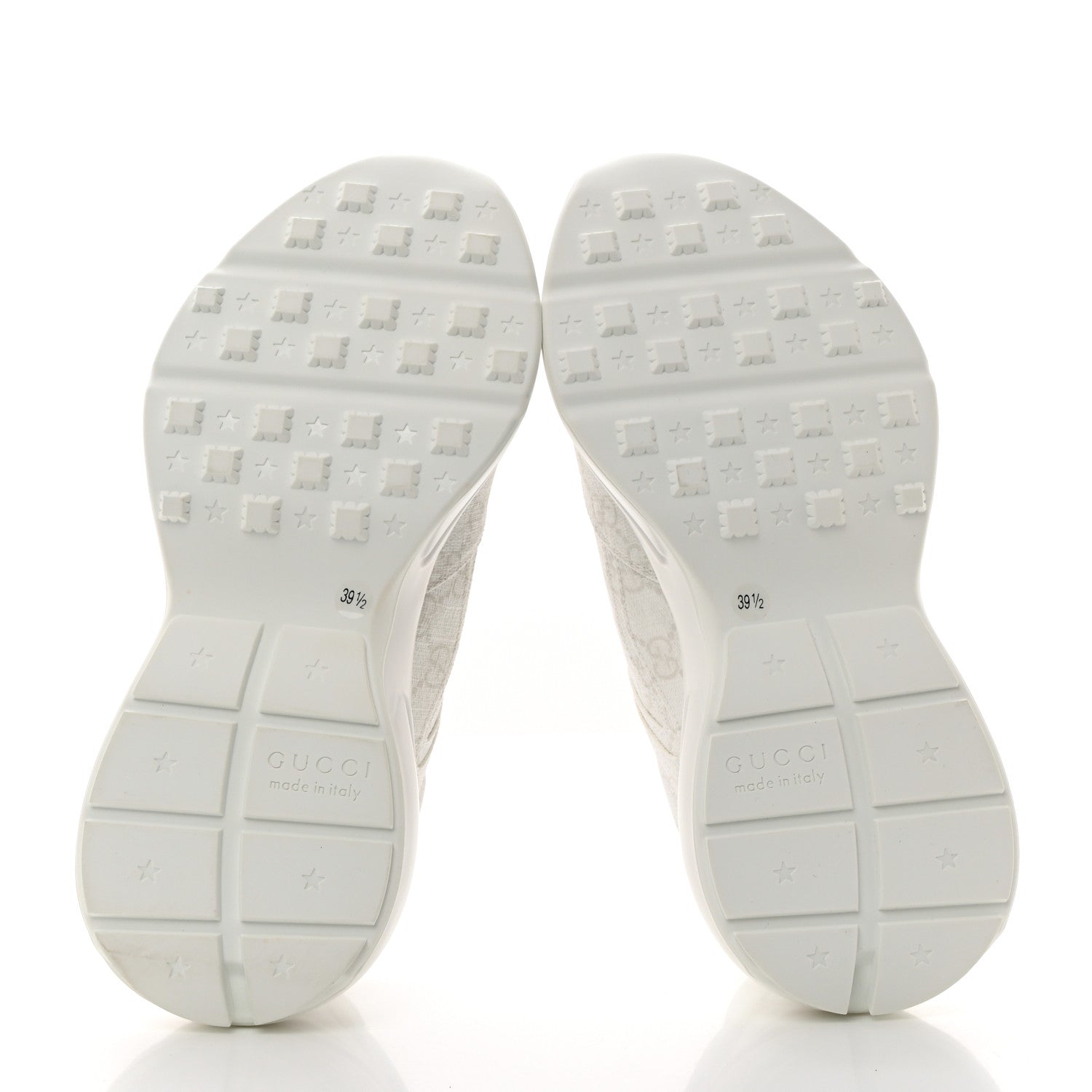 Gucci GG Supreme Monogram Womens Rhyton Sneakers 39.5 White 5 of 9