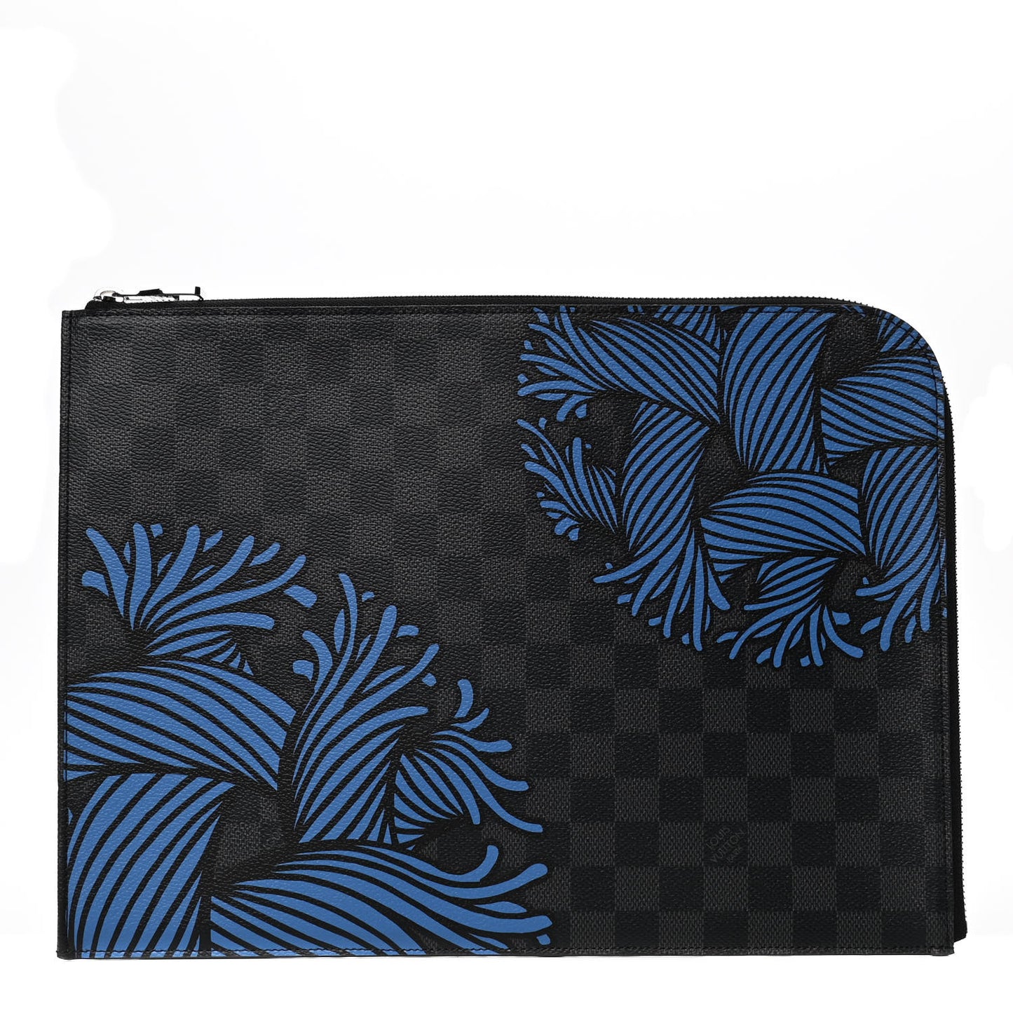 Damier Graphite Rope Pochette Jour GM Blue