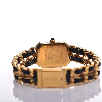 Chanel Stainless Steel Lambskin 20mm Chain Premiere Quartz Watch Gold L 5 of 6